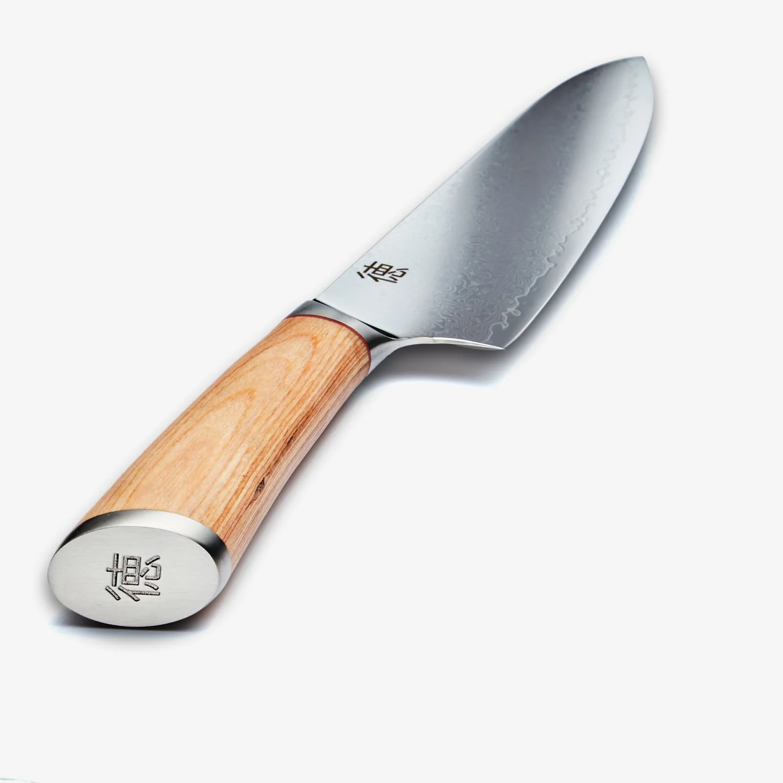 Haruta 8 Inch VG10 Japanese Damascus Steel Gyuto Chef Knife with Wooden Handle & Scabbard - Image 3