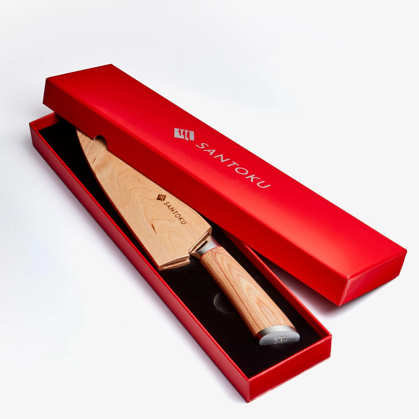Haruta 8 Inch VG10 Japanese Damascus Steel Kiritsuke Chef Knife with Wooden Handle & Scabbard - Image 6