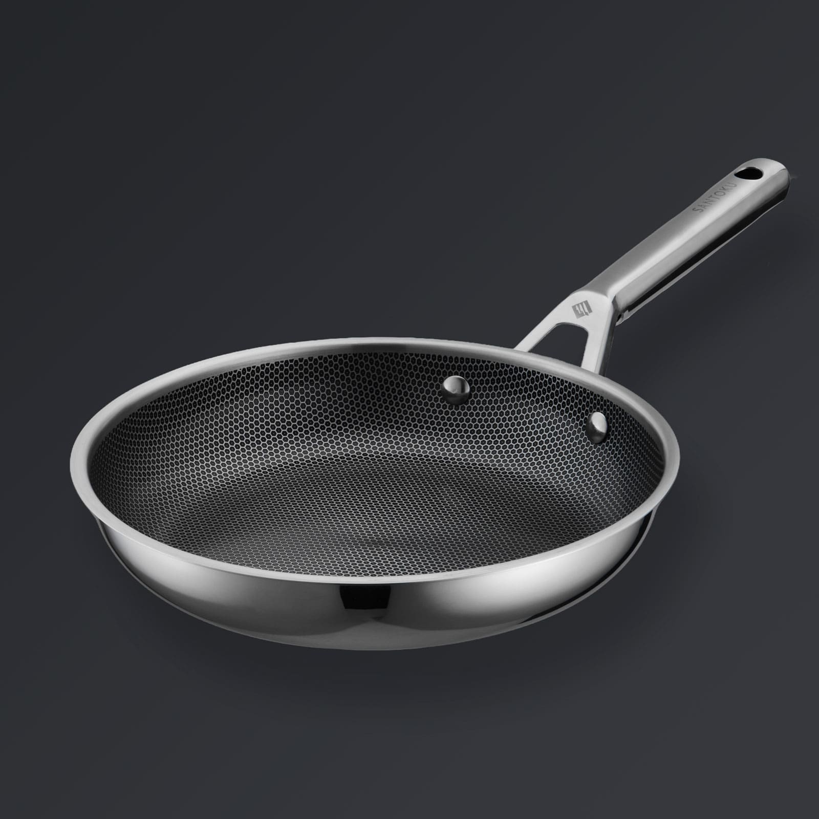 Hive Hybrid™ 8-Piece Pan & Lid Set (4 Frying Pans + 4 Matching Lids) - Image 21