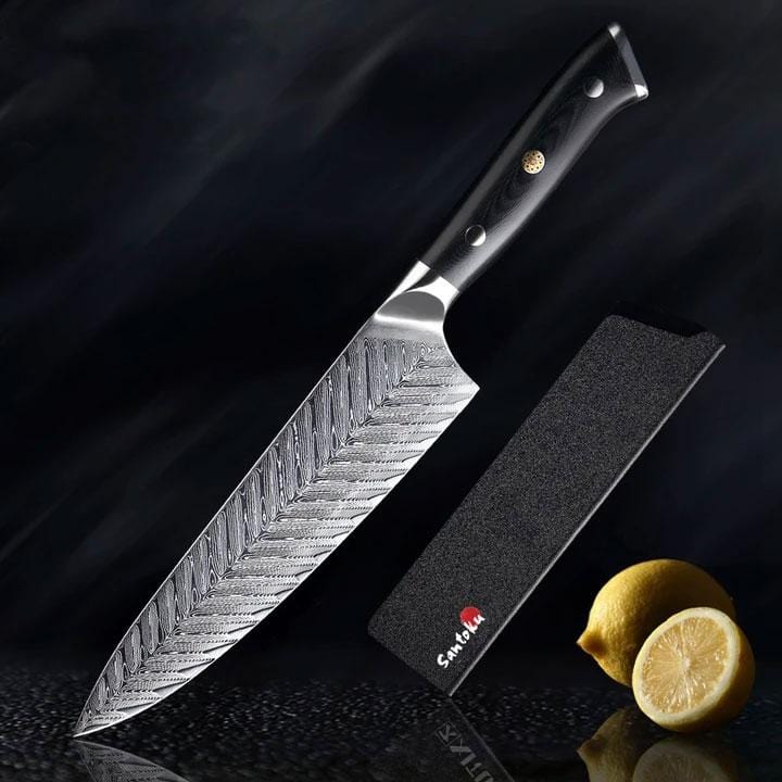 Riku Damascus VG10 Knife - Image 11
