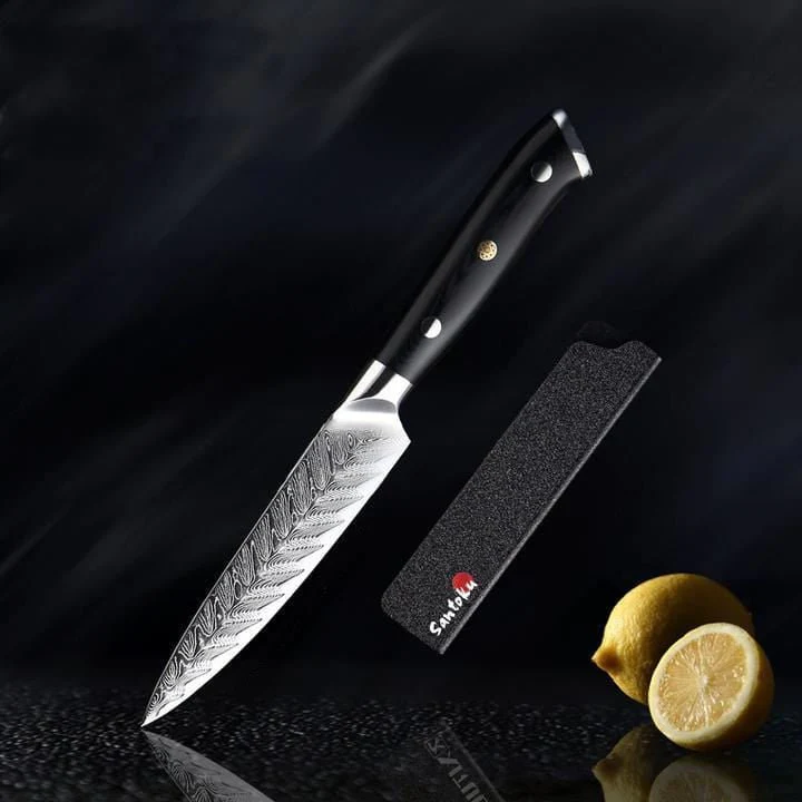 Riku Damascus VG10 Knife - Image 9